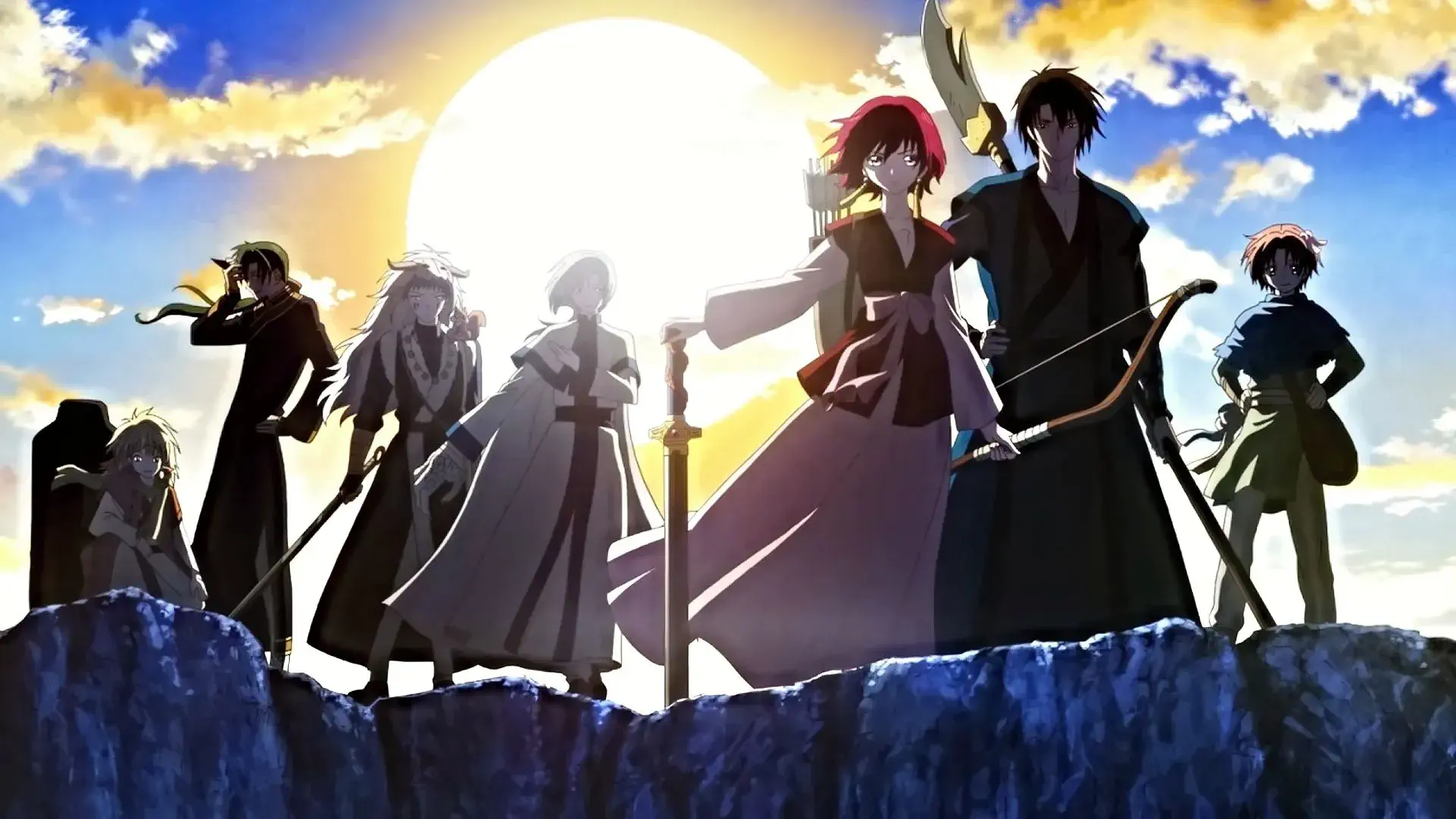 Akatsuki no Yona, Prenses Yona, Hak, Yoon, Dört Ejderha Savaşçıları, shoujo, macera, fantezi, krallık, anime, manga.