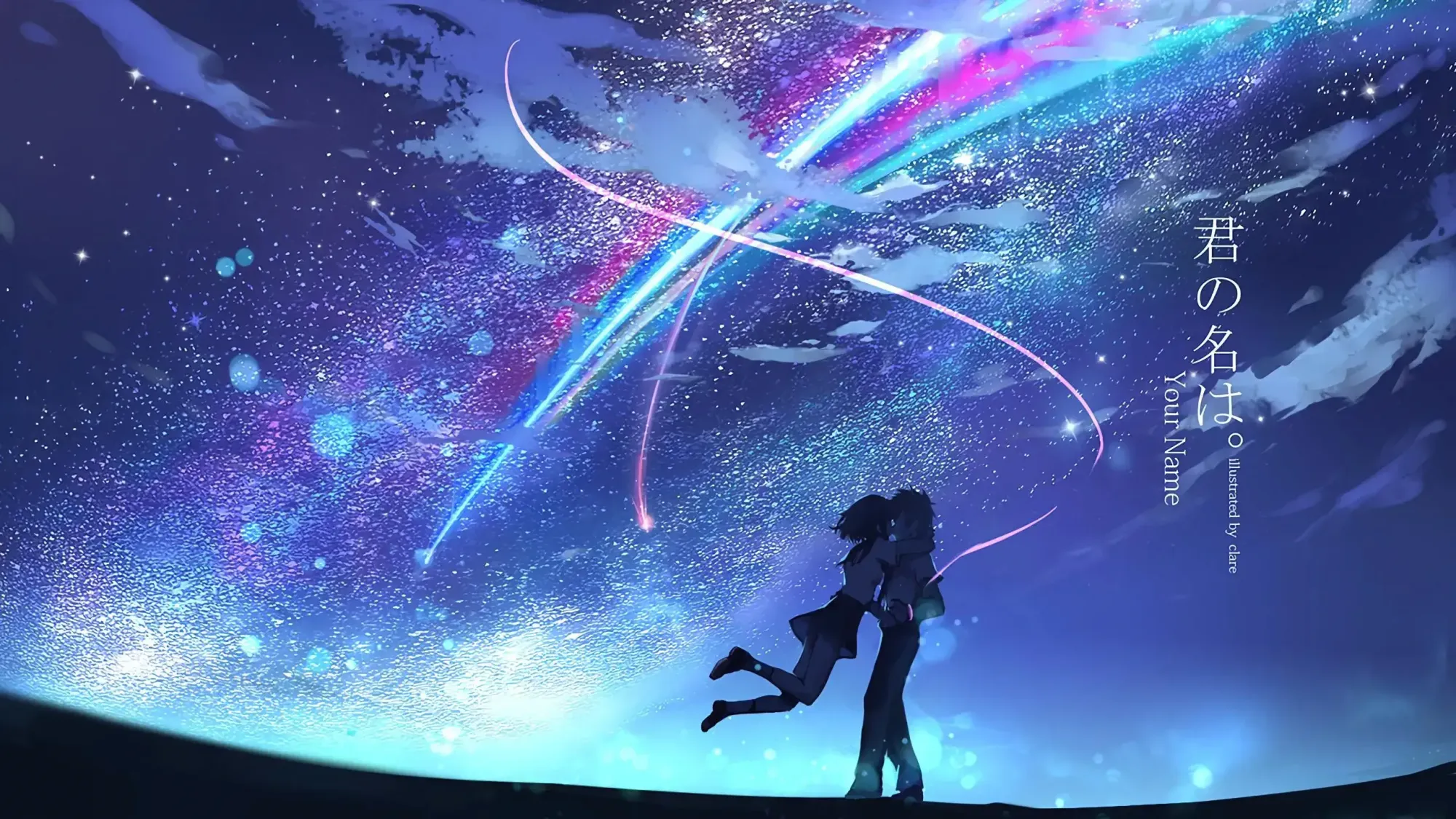 Your Name anime filmi, Kimi no Na wa, Taki Tachibana, Mitsuha Miyamizu, Japon animasyon, romantizm, fantastik, zaman yolculuğu, göktaşları.